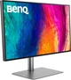 Монітор TFT 32" BenQ PD3225U, IPS, 4K, HDMI, DP, USB-C, USB hub, HAS, Pivot, темно-сірий (9H.LLYLA.RBE) - изображение 2