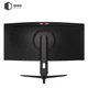 Монітор 34" Qube Overlord C34UQ180H - зображення 5