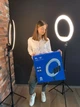 Кольцевая LED лампа RL-18, 45см, 2 700К до 6 500К, с пульт управление и креплением для смартфонов, 3 режима света - изображение 3