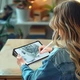 Чехол ProCase для iPad Pro 11″ (M5/M4) 2025/2024 лёгкий тонкий защитный Smart Case чёрный - Уценка - изображение 7