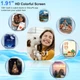 Умные часы Kuizil T70 1.91”, звонки, SpO2, пульс, IP68, черный, смарт вотч фитнес трекер smart watch браслет - Уценка - изображение 5
