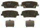 Тормозные колодки HYUNDAI SANTA FE / KIA SORENTO (XM) 2005-2016 г. - изображение 1