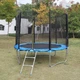 Батут с защитной сеткой Let'sGo, 10" (305 см), синий (LG10-305) - изображение 3