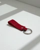 Брелок из натуральной итальянской кожи (красный) - изображение 2