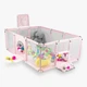 Манеж-игровая площадка для детей Lionelo Pink - изображение 2