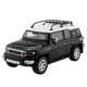 Модель авто Toyota FJ Cruiser 1:24 чорна | колекційна металева die-cast модель SUV - зображення 2