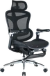 Крісло офісне з підставкою для ніг Sihoo DORO C300 Pro Mesh Black with footrest - зображення 3
