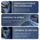 Крісло офісне з підставкою для ніг Sihoo DORO C300L Mesh Black with footrest - зображення 11