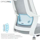 Крісло офісне OfficePro Harmony OC310-W-LG-LG - зображення 9