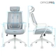 Крісло офісне OfficePro Harmony OC310-W-LG-LG - зображення 14