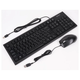 Комплект клавиатура и мышь A4Tech KRS-8572 проводной Black (KRS-8572 Black) - изображение 2