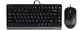 Комплект клавиатура и мышь A4Tech Fstyler F1110 проводной USB Grey (F1110 Grey) - изображение 2