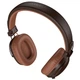 Бездротова гарнітура Borofone BO34 Suenos з мікрофоном, Bluetooth 5.4, AUX, акумулятор 300 мА·год, автономність до 32 год, Brown (26815) - зображення 2