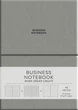 Зошит Business, А5/96 арк., у лінію, PU, м'яка палітурка, кремовий блок, 80г/м2 A5-7134 Gray - изображение 1