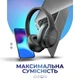 Навушники Bluetooth WALKER WBT-75 Black бездротові накладні з мікрофоном AUX Type-C - изображение 7