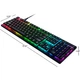 Клавіатура Razer DeathStalker V2 Red Switch USB RU Black (RZ03-04500800-R3R1) - зображення 6