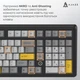 Клавиатура Ajazz AK980 MAX Magnetic Switch USB UA Black/Grey/Yellow (AK980-MAX-M-BGY) - изображение 7