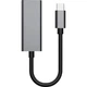 Сетевой адаптер USB Type-C – Ethernet, 10/100/1000 Мбит/сек, Grey Dynamode 000338433 - изображение 2