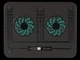 Підставка для ноутбука до 16" Cyclone, Black Trust (teh0023835) - зображення 3
