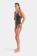 Купальник жіночий Arena TEAM SWIMSUIT SWIM PRO SOLID 004760-609 38 Хакі - зображення 5