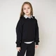 Худи трикотажное OVERSIZE SHORT, SmileTime черное размер 128 (SX29-13-1) - изображение 1