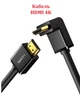 Кабель UGREEN HDMI 4K Cable Male to Male 90 Degree Black 1м - зображення 1