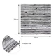 Декоративная 3D панель самоклейка 700x700x4мм Зебра дерево (081) SW-00000019 - изображение 3