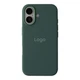 Чохол Premium Silicone Case Metal Buttons (AA) для iPhone 16 Egg lime - зображення 1