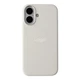Чохол Premium Silicone Case Metal Buttons (AA) для iPhone 16 White - изображение 1
