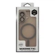 Чохол Premium TPU+PC Magnetic Matte Camera Lens with Magsafe для iPhone 16 Grey - зображення 2