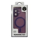 Чохол Premium TPU+PC Magnetic Matte Camera Lens with Magsafe для iPhone 16 Dark Purple - зображення 2