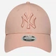 Кепка жіноча New Era Wmns Le 940 Nyy 60675519 One Size Світло-рожева (198758734053) - зображення 3