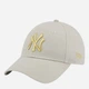 Czapka z daszkiem damska New Era Wmns Metallic Logo 940 Nyy Stn 60222491 One Size Mleczna - obraz 1