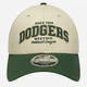 Кепка New Era Wordmark 940 Mc La Dodgers 60771814 One Size Кремовий/Зелений (199196503713) - зображення 3