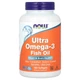 Жирные кислоты NOW Foods Ультра Омега-3 180 капсул NOW01662 - изображение 1