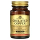 Біодобавка Solgar Мідь (Chelated Copper) 2.5 мг 100 таблеток SOL00640 - зображення 1