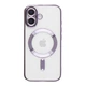 Чохол TPU Metallic Full Camera with Magsafe для iPhone 16 Purple - изображение 1