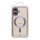 Чохол TPU Metallic Full Camera with Magsafe для iPhone 16 Purple - изображение 3