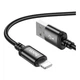 Кабель USB Hoco X89 Lightning 2.4A 2m Чорний - зображення 1