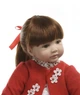 Силіконова Колекційна Лялька Реборн Reborn Дівчинка ( Вінілова Лялька Doll18) NPK Висота 60 см - изображение 2