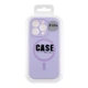Чохол Premium Glow Silicone Case Full Camera with Magsafe для iPhone 15 Pro Max Light purple - изображение 2