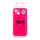Чохол Glow Silicone Case Full Camera with Magsafe для iPhone 15 Hot pink - изображение 4