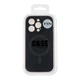 Чохол Premium Glow Silicone Case Full Camera with Magsafe для iPhone 15 Pro Black - изображение 4