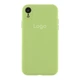 Чохол Premium Silicone Case Full Size with Frame для iPhone Xr 01.Mint - изображение 1