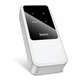 Мобильный роутер HOCO HI42, Wi-Fi 6, 2×2000 mAh, автономная работа до 8 часов, 2,4 ГГц, скорость загрузки до 150 Мбит/с, белый - изображение 3