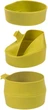 Кружка Wildo Fold-A-Cup Big Lime универсальная миска для кемпинга полипропиленовая легкая прочная - изображение 2