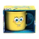 Керамическая кружка Kite Sponge Bob "Губка Боб" 370 мл желтая с голубым (SB25-217-1) - изображение 1