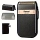 Електробритва Kemei KM-2024 Gray | Подвійна головка | USB-зарядка | IPX4 | Портативний шейвер - зображення 2