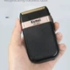 Kemei KM-2024 шейвер для мужчин (серый, USB, двойная головка) - изображение 4