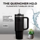 Термочашка Stanley Quencher H2.0 Flowstate 30 oz (0,88 л) Чорна - зображення 2